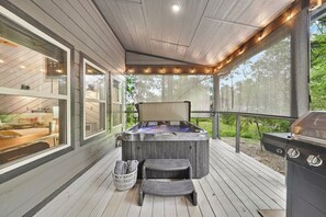 Outdoor spabad