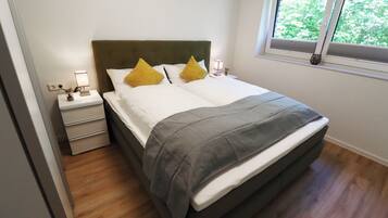 2 Schlafzimmer, Reisekinderbett, kostenloses WLAN, Rollstuhlgeeignet