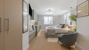 1 chambre, fer et planche à repasser, Wi-Fi gratuit, draps fournis