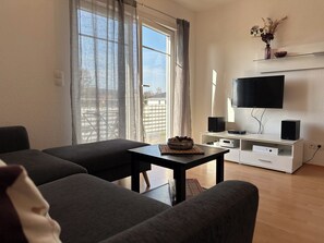 Living area - Apartment Bartling in the house Vineta WG8 in the old center of Zempin (Zempin)