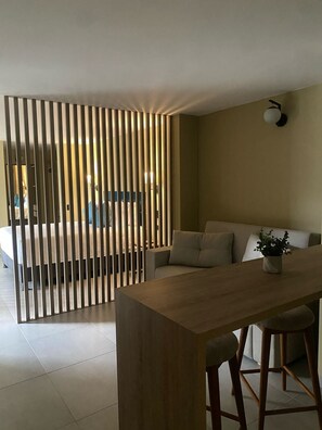 Classic-Studiosuite, Blick auf den Innenhof