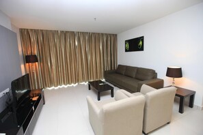 Living area - Merdeka Suites Hotel (Miri)