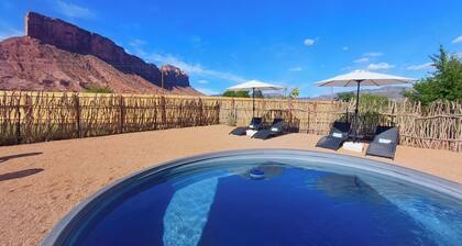 Canyon Tent at Gateway Glamping, Western Colorado