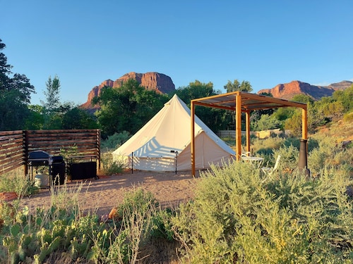 Canyon Tent at Gateway Glamping, Western Colorado