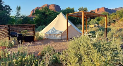 Canyon Tent at Gateway Glamping, Western Colorado