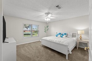 3 bedrooms, iron/ironing board, free WiFi, bed sheets - Relaxing 3BR Oasis with Pool – 5 Miles to Beach! (Navarre)