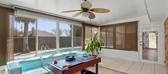 Relaxing 3BR Oasis with Pool – 5 Miles to Beach!