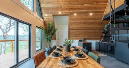 A-Frame with Heated Mini-Pool, Stunning Views