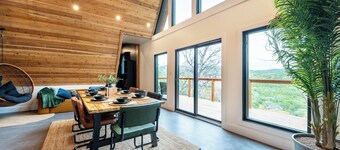 A-Frame with Heated  Mini-Pool, Stunning Views