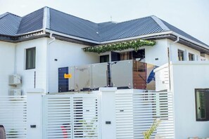 Façade de l’hébergement