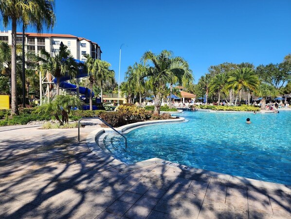 Pool - Orange Lake Resort in Kissimmee/Orlando a Beautiful 2 Bedroom Villa (Kissimmee)
