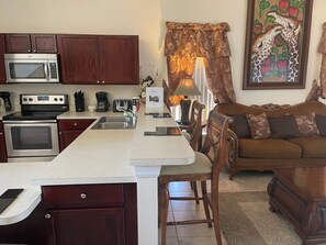 House, Multiple Beds, Pool Access, Pool View (Lakeside Villa) | Private kitchen