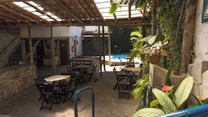 Udendørs spisemuligheder