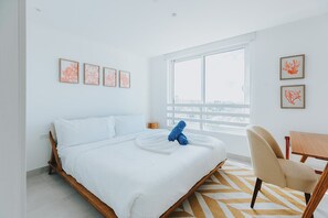 3 Schlafzimmer, Reisekinderbett, kostenloses WLAN, Bettwäsche