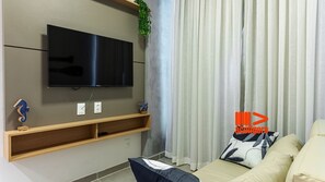 Apartment | Living area - Moderno Agradável Flat P Galinhas BP402 (Ipojuca)