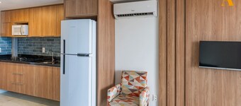 Flat moderno Praia de Serrambi BFS312