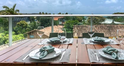 Flat moderno Praia de Serrambi BFS312