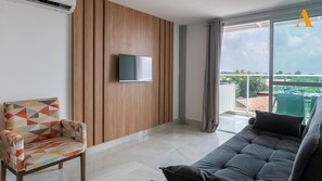 公寓 | 起居区 | 42-英寸纯平电视（配备数码频道）