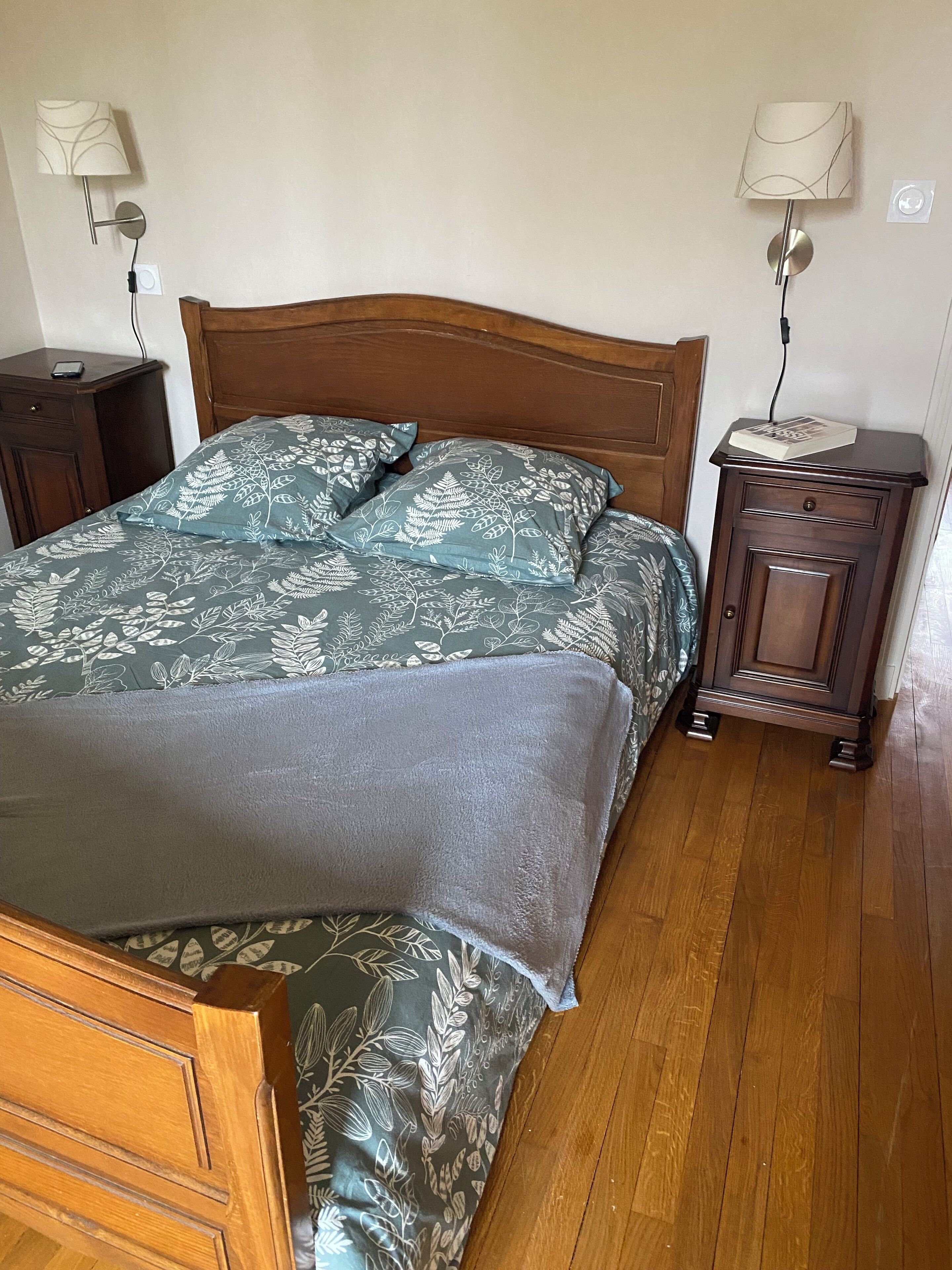 5 habitaciones y ropa de cama 