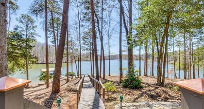 Lake Hartwell Haven w/ Boat Dock in Westminster!