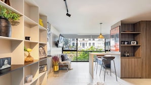 Loftsrom – comfort | Blendingsgardiner og wi-fi (inkludert)