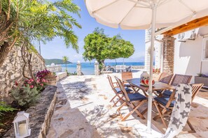 Outdoor dining - Alisachni-Steps from the sea by Corfu Stay Solutions (Apraos)