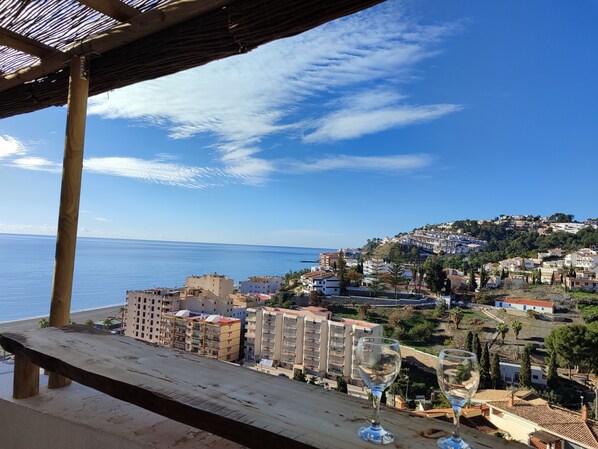 Terrace/patio - Beautiful 1 Bedroom Apartment in Velilla (Almunecar)