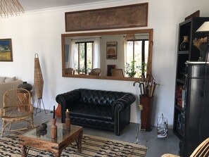 TV connectée, cheminée