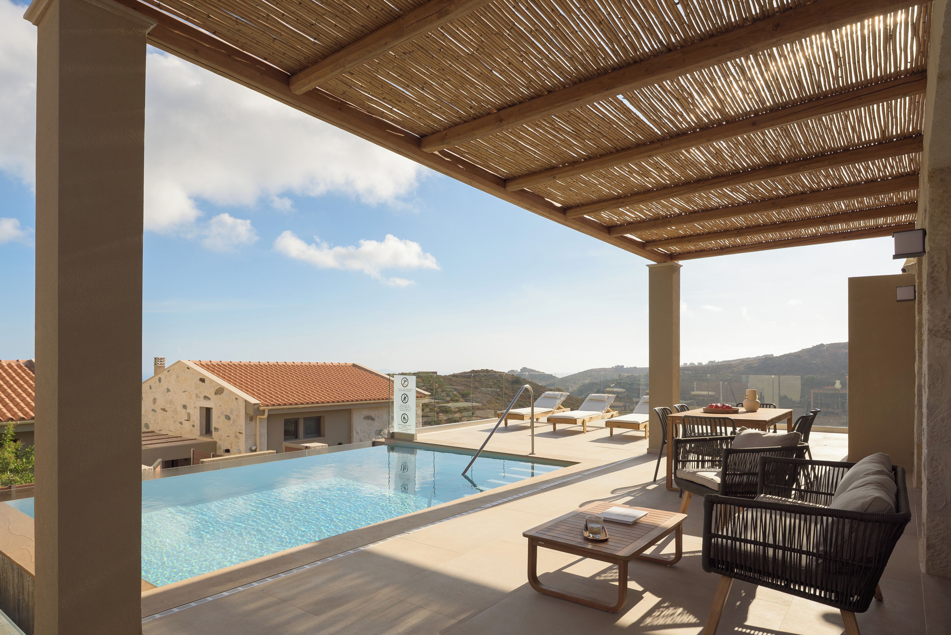 Deluxe Villa, Sea View | Terrace/patio