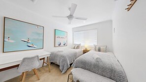 2 chambres, bureau, fer et planche à repasser, Wi-Fi gratuit