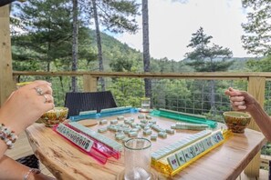 Tent, Pets Allowed, Mountain View | Terrace/patio - Tuxedo Falls (Zirconia)