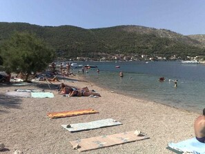 Tæt på stranden