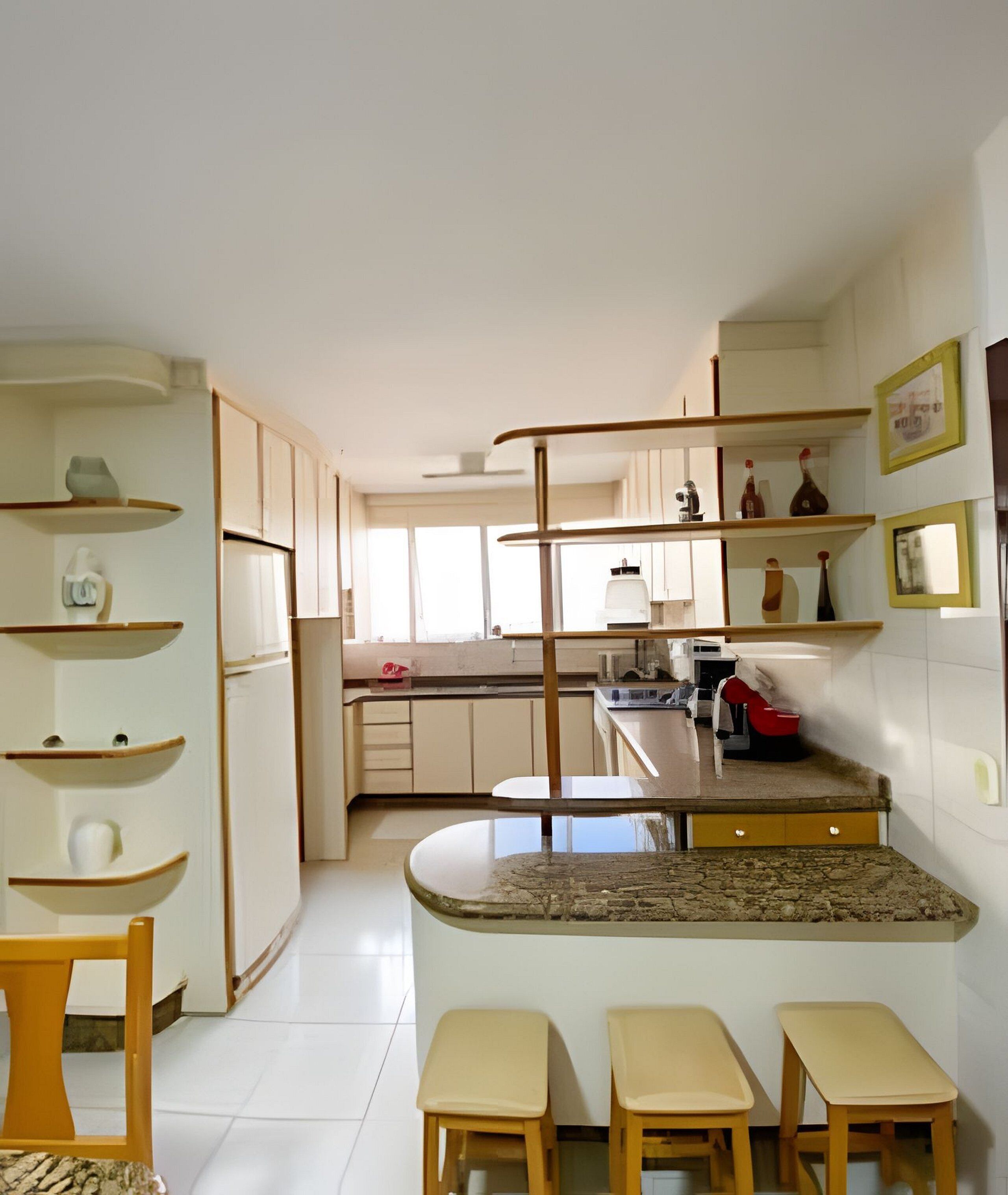 ヴィラ | 専用キッチン | 電子レンジ、コンロ、調理器具と食器