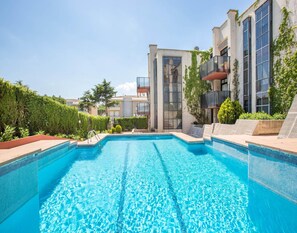 View from property - Apartment in Spain Near Sandy Beach (Palafrugell)