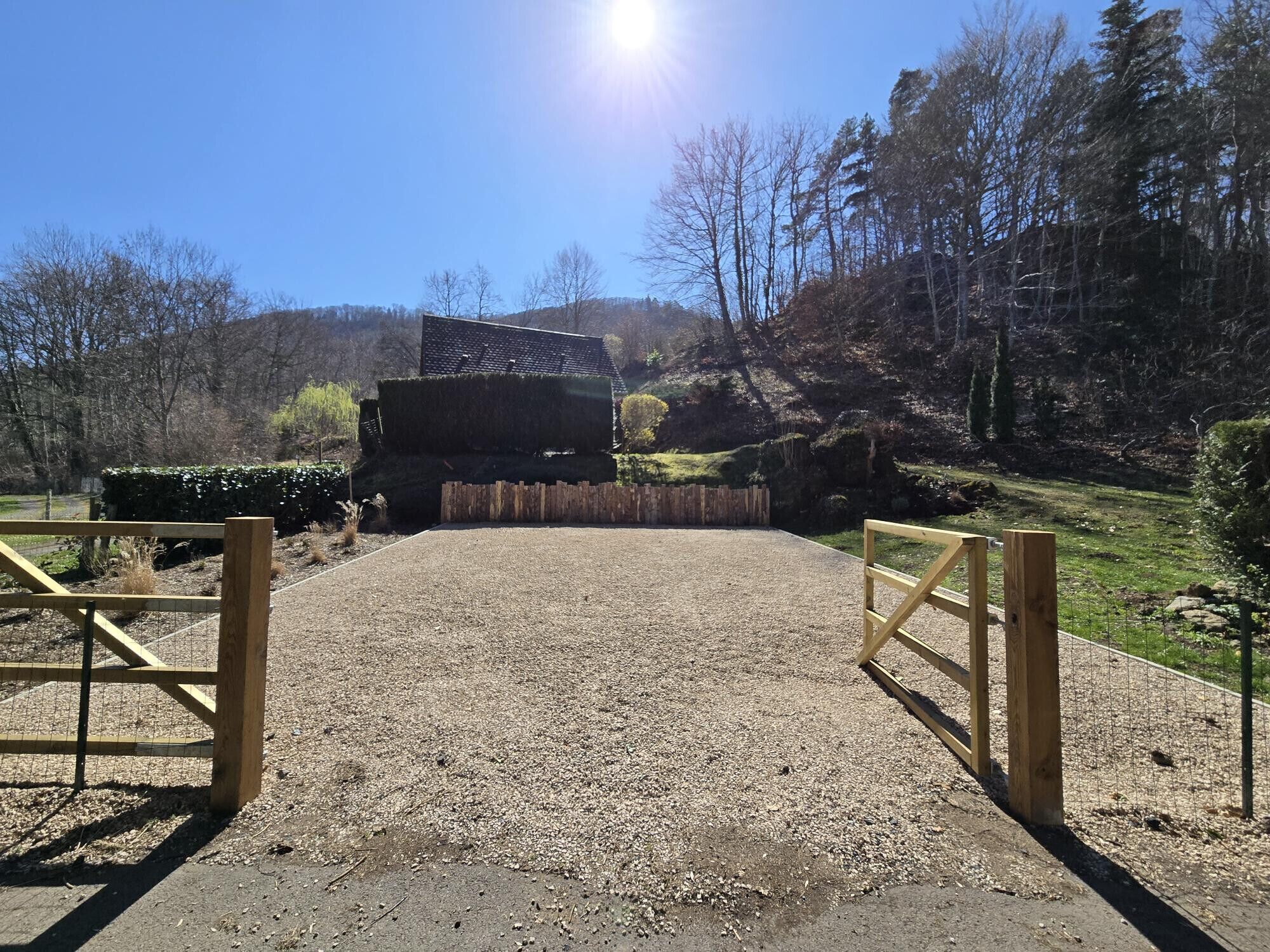 Terrain de l’hébergement 