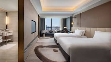 Phòng Premium, 2 giường đôi, quyền sử dụng Club Lounge | 1 phòng ngủ, chăn bông, két bảo mật tại phòng, bàn