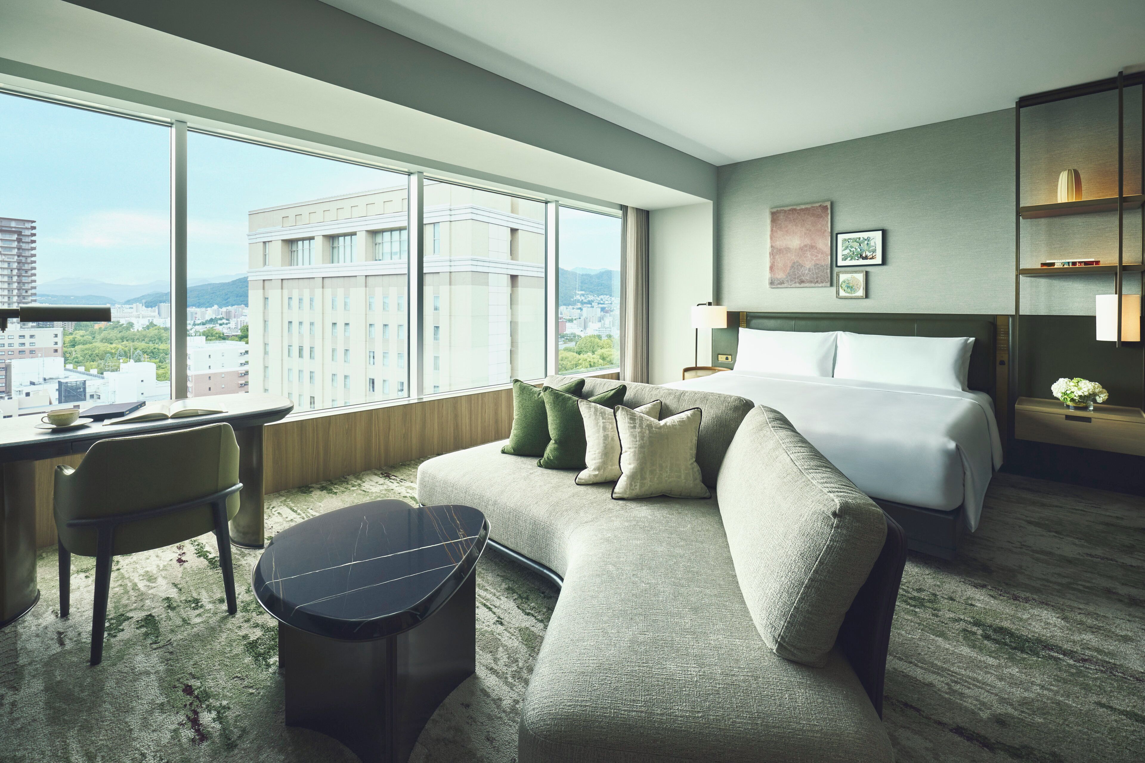 Down duvets, pillow-top beds, minibar, in-room safe