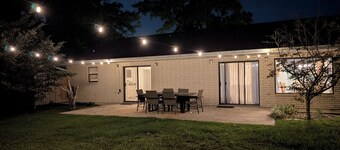 Well stocked 3-bedroom house in best part of peaceful Picayune with games, BBQ.