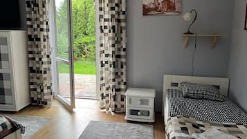 Studio, vue jardin | Wi-Fi gratuit