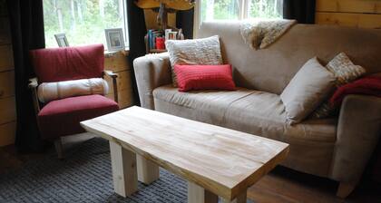 Grouse House. Off Grid Wilderness Cabin in Dease Lake