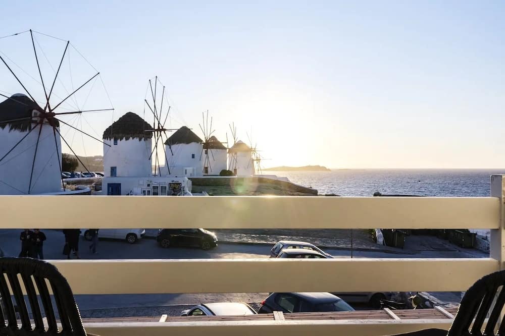 Sunset Windmills Houses