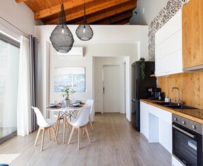 Villa | Private kitchen - Scenic Villa in Rethymno With Private Pool (Rethymno)