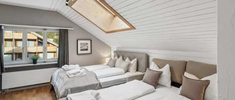 1 室のベッドルーム、WiFi、ベッドシーツ