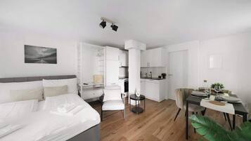 1 Schlafzimmer, WLAN, Bettwäsche