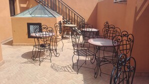 Rooftop terrace - Riad Hajar (Marrakech)