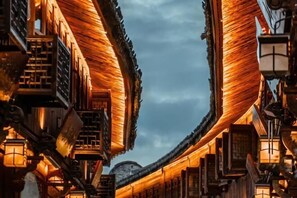 Utsikt fra overnattingsstedet