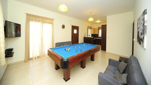 Game room - Villa Orsalia With Private Pool (Rethymno)