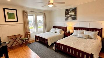 Classic Quadruple Room, 2 Queen Beds, Park View | Individually decorated, individually furnished, laptop workspace