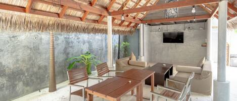 Suite Studio Deluxe, vue jardin | Terrasse/Patio