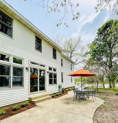 Riverfront Escape: Modern Comfort in Historic Home